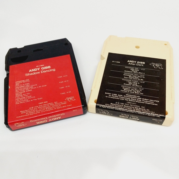 Andy Gibb Vintage 8 Track Tape Set - Picture 3 of 6